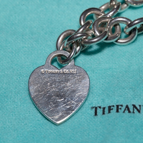 Tiffany Heart tag necklace 18 1/2 inches - Picture 3 of 3
